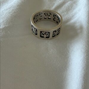 Retired James Avery Sterling 4 Seasons Ring
